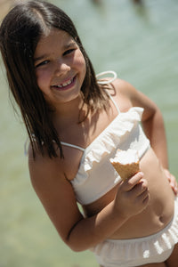 Ruffle Bikini - Panna Cotta