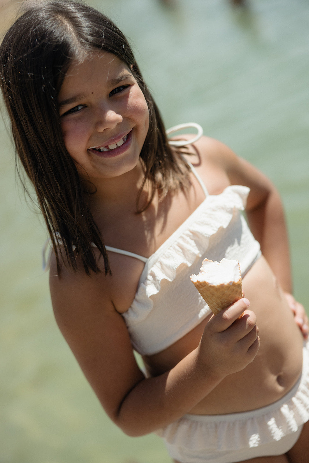 Ruffle Bikini - Panna Cotta