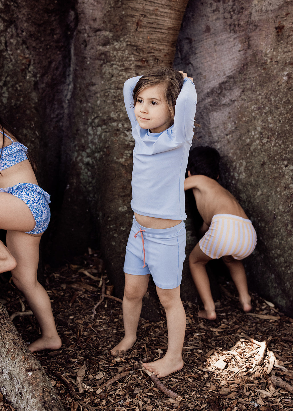 Euro short - Smokey blue
