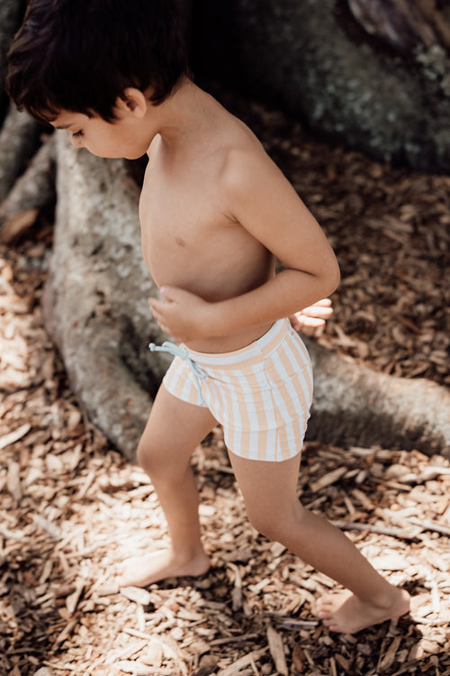 Euro short - Gold stripe