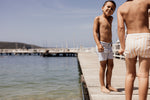 Euro short - Blue stripe