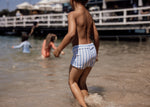 Euro short - Blue stripe