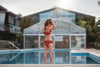 Ruffle bikini - Rust