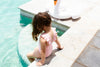Ruffle one-piece - Pink