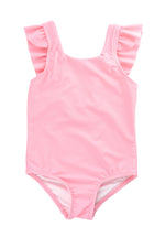 Ruffle one-piece - Pink