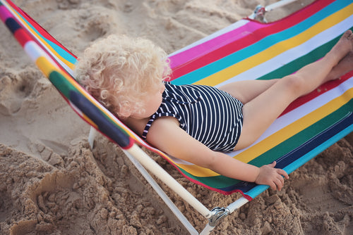 Tie front one-piece - Nautical Stripe