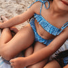 Ruffle bikini - Sorrento Tile